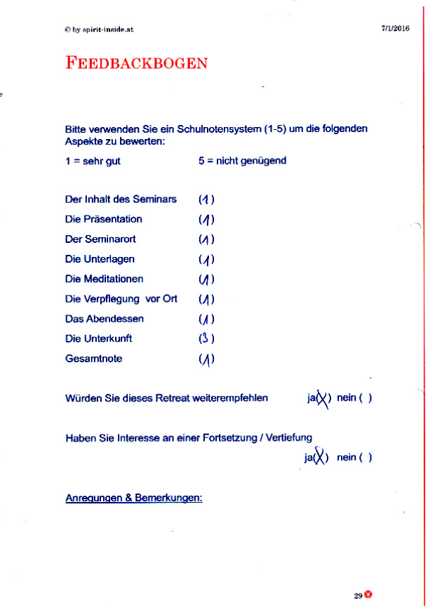 Feedback 1. Sommer Retreat 0004